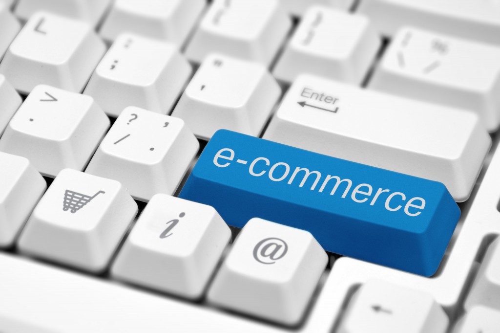 E-commerce concept button