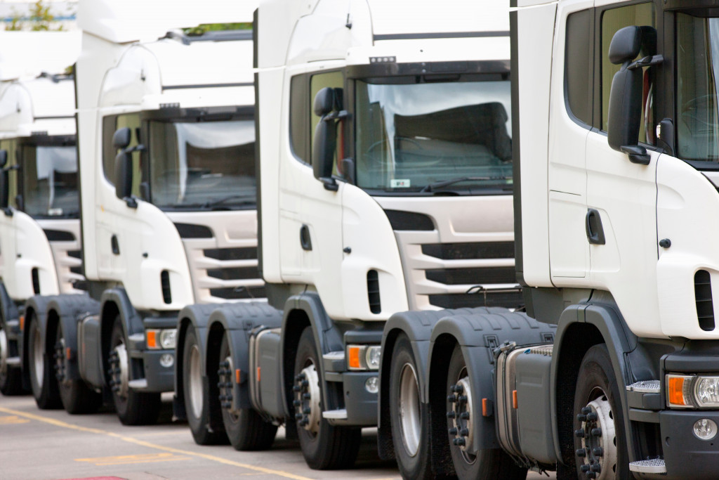 Lining up fleet for inspection